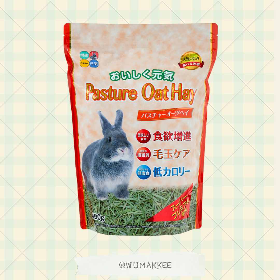 日本 Hipet Pasture Oat Hay 乾燕麥草 400g