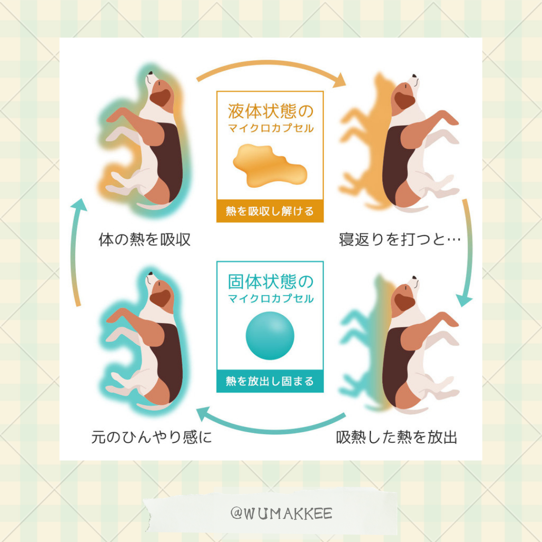 日本 IDOG & ICAT 2024SS Collection - 清涼吸熱PCM機能印花防滑墊