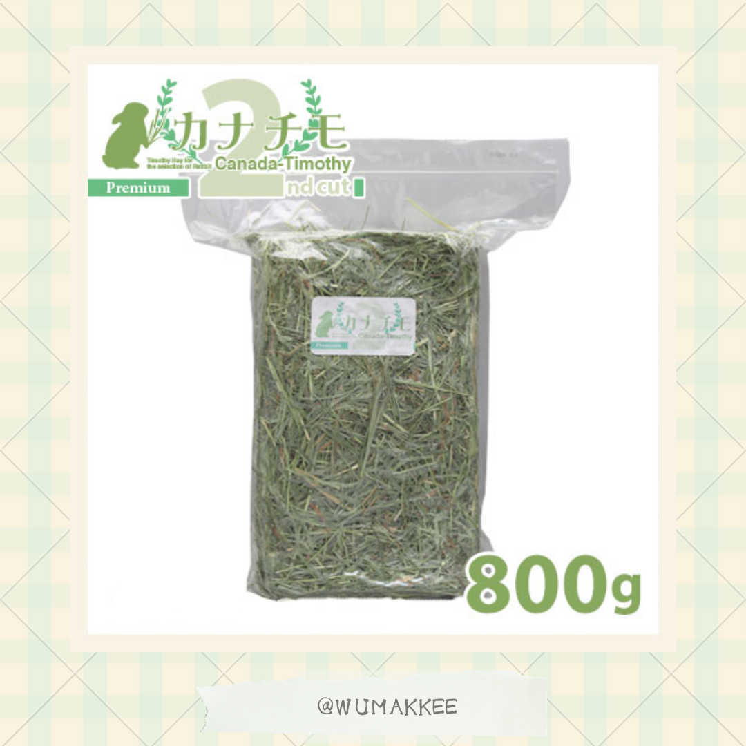 日本 KANACHIMO Premium 2nd cut Timothy 提摩西草 800g