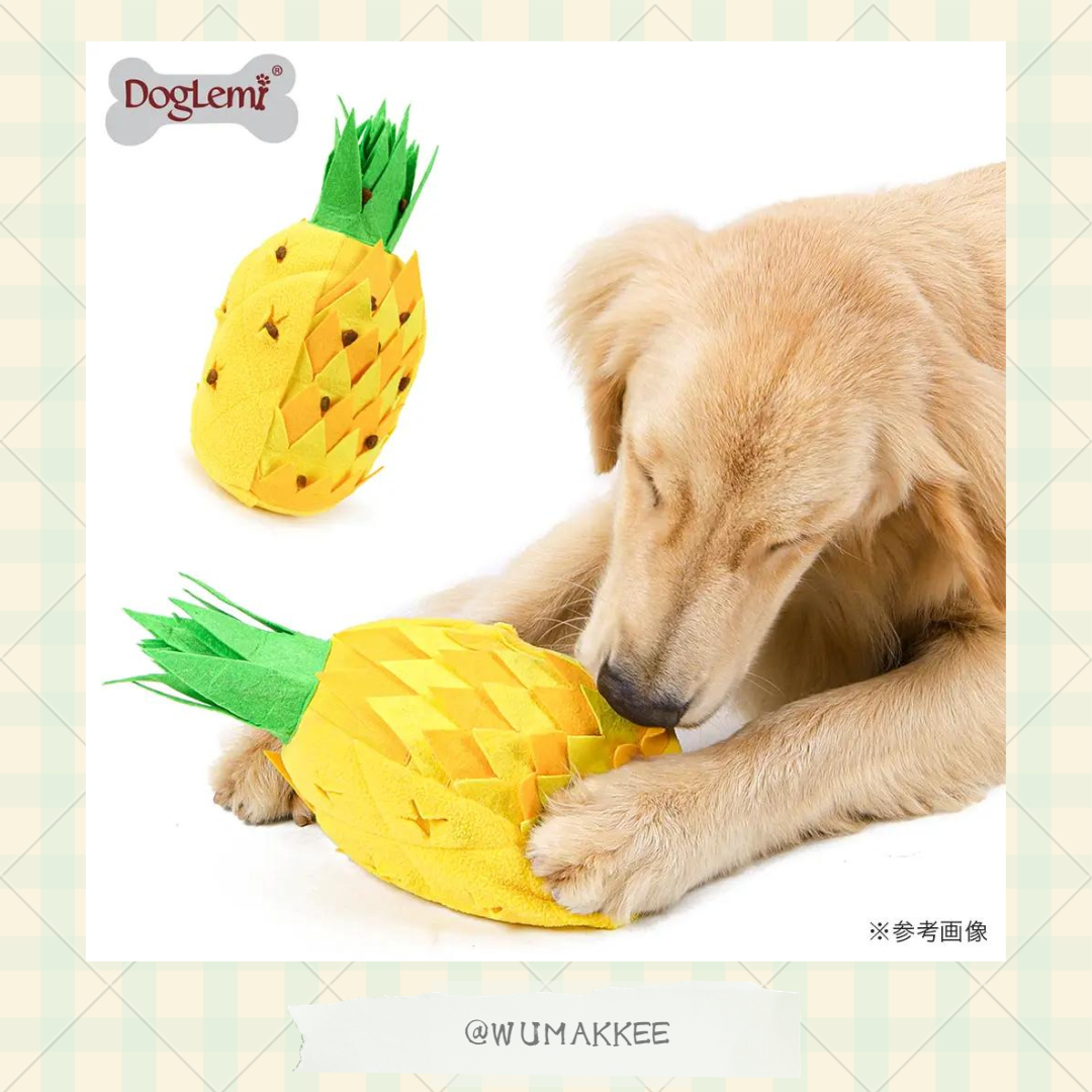 日本L'ange 探犬Toy 尋食玩具 - 菠蘿