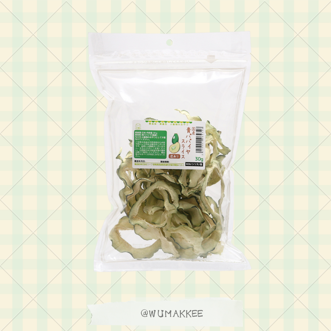 日本產 Leaf Corp Usayama 青木瓜脆片 30g