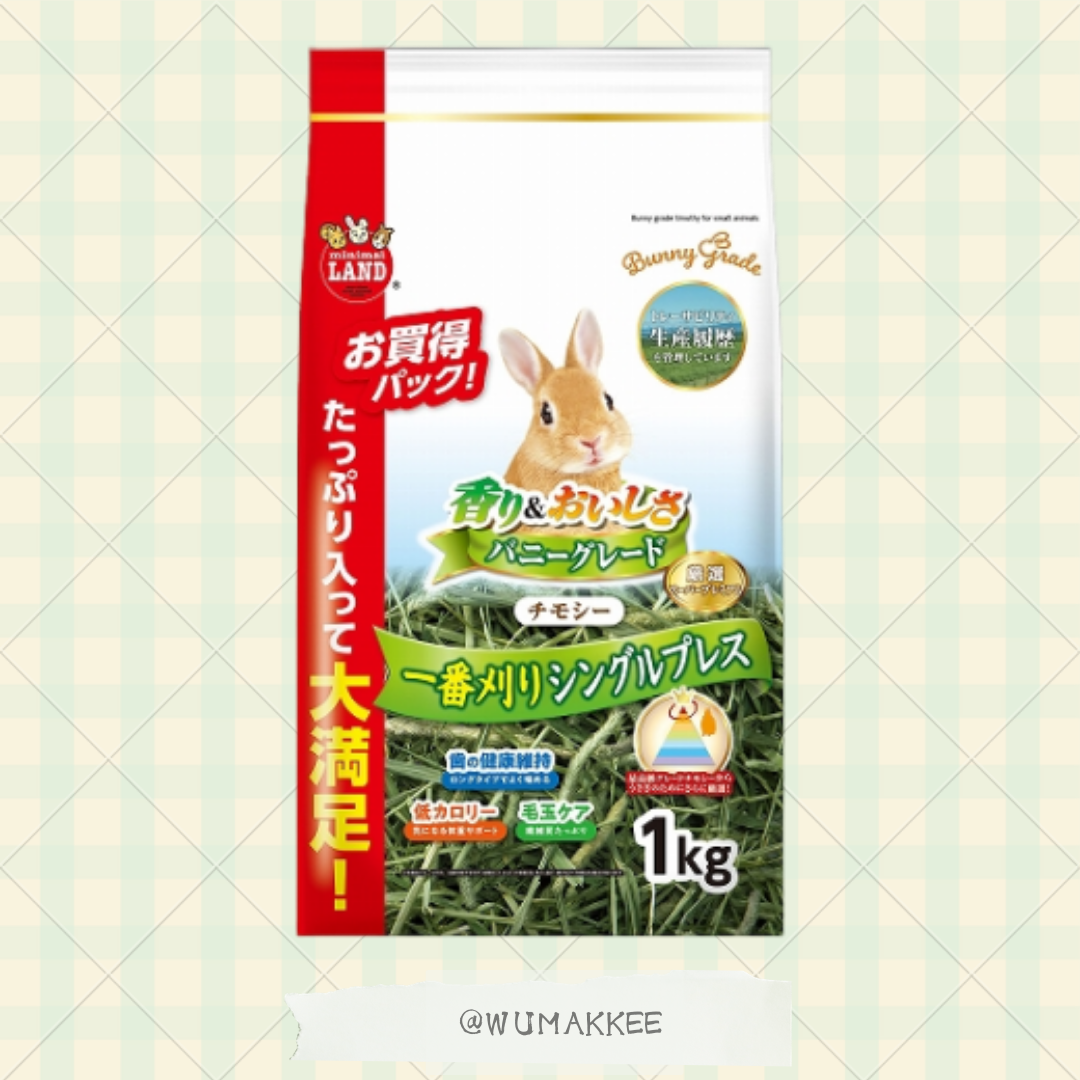 日本 Marukan Bunny Grade Timothy 提摩西草 1kg
