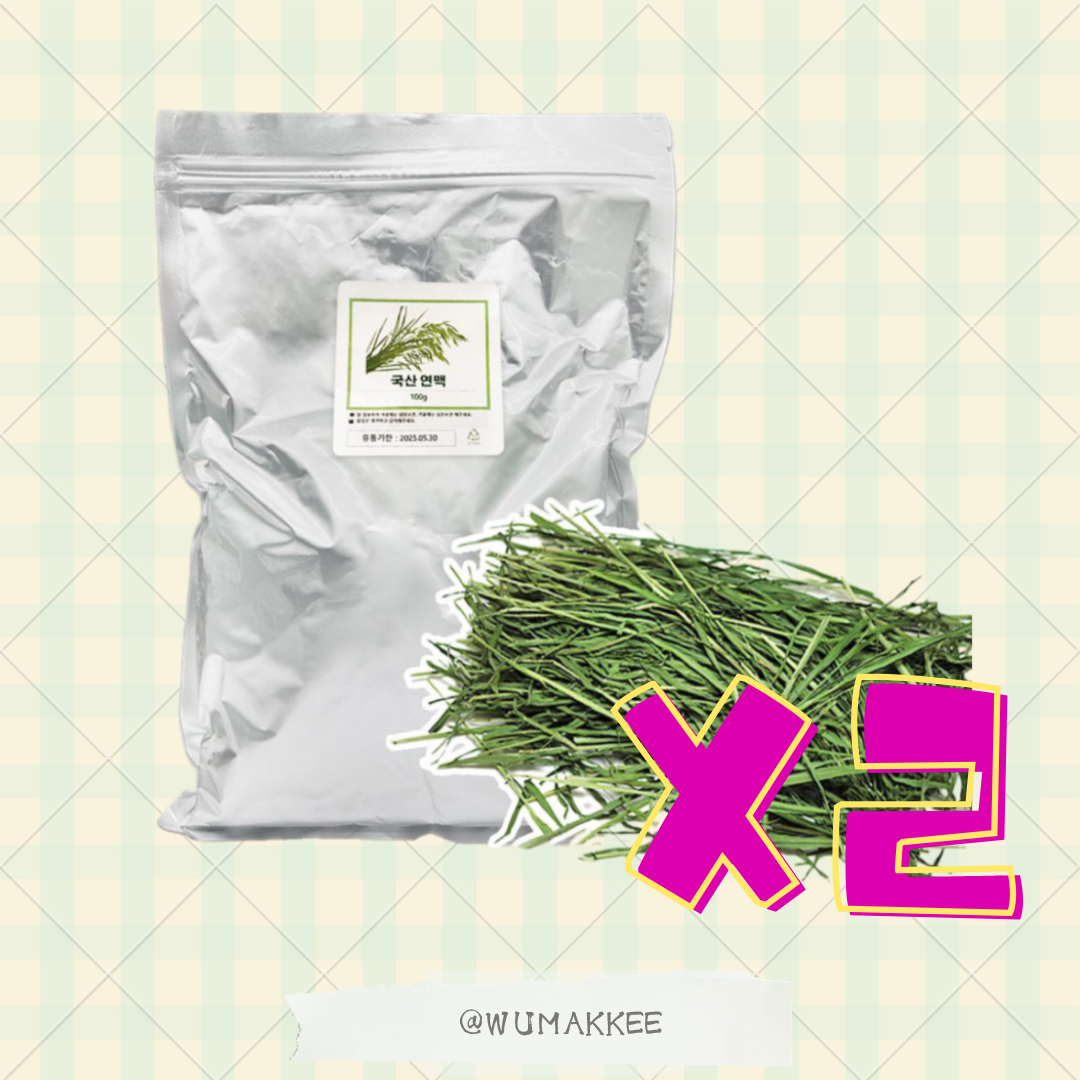 韓國產 HAMTOPIA 燕麥草 100g