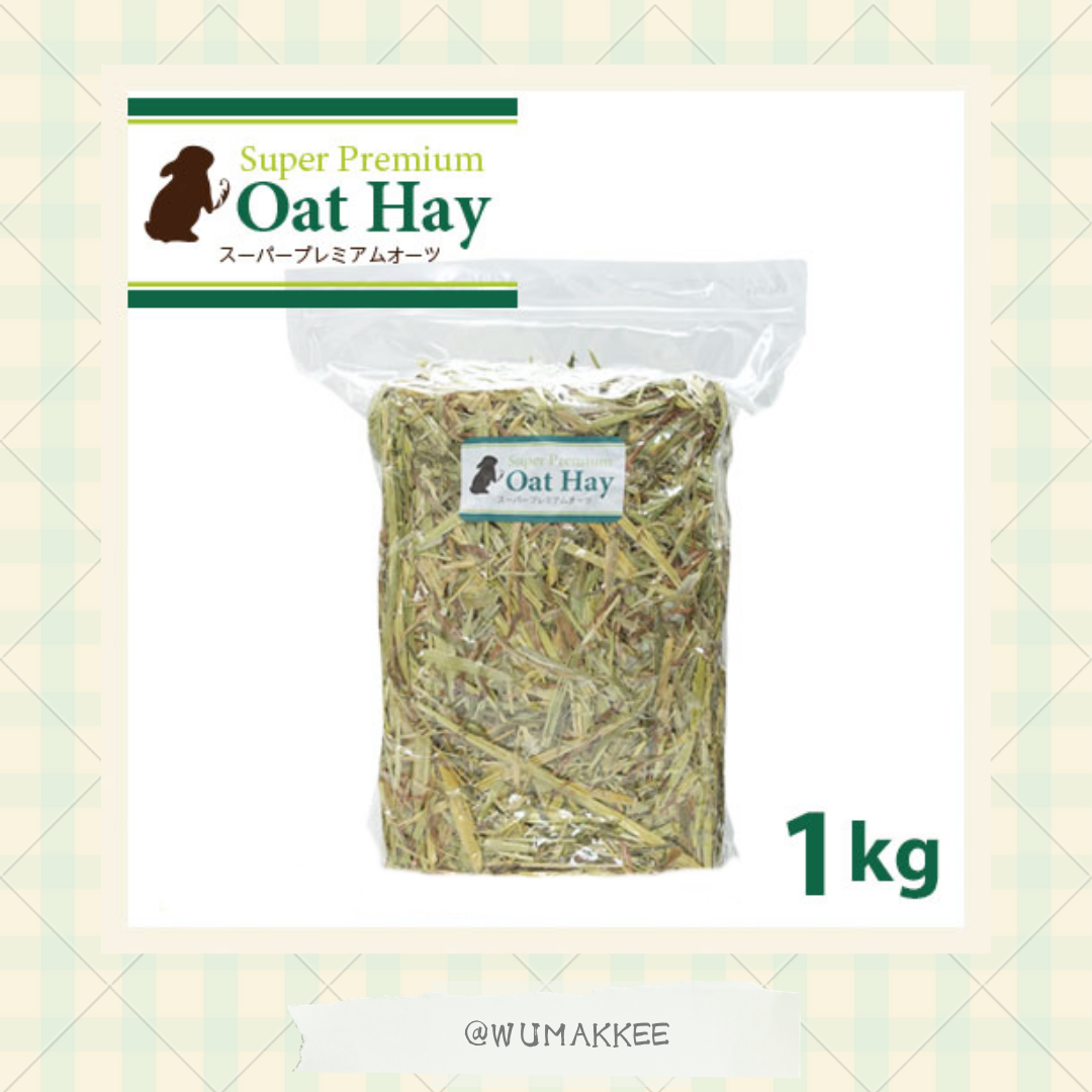 日本 Usaboku Super Premium Oat Hay 澳洲特級燕麥草 1kg