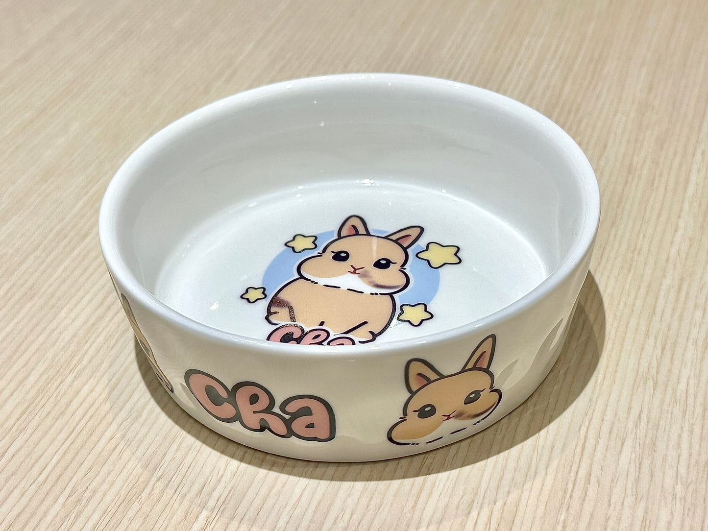 【Bun Bun Cha 寵物專屬陶瓷碗訂製】