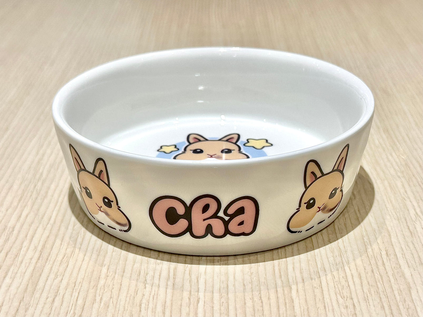【Bun Bun Cha 寵物專屬陶瓷碗訂製】