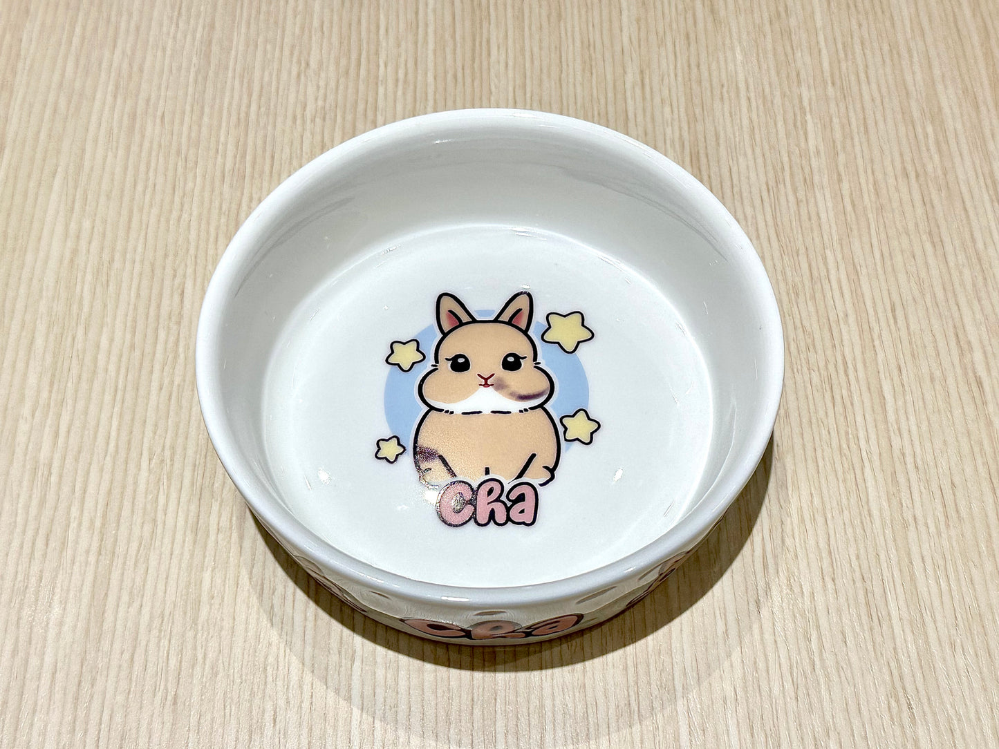 【Bun Bun Cha 寵物專屬陶瓷碗訂製】