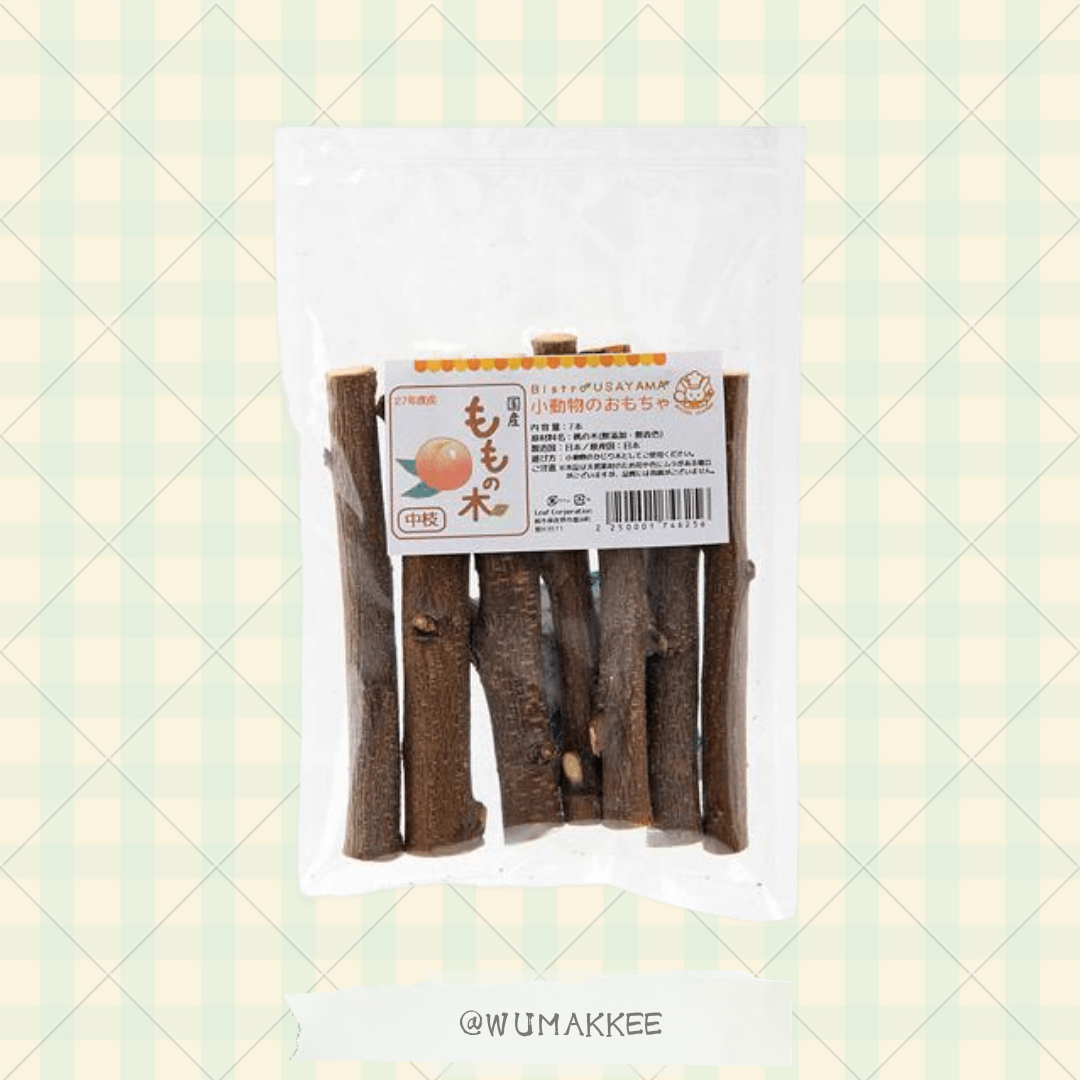 日本產 Leaf Corp Usayama 天然桃樹木 (7枝裝)