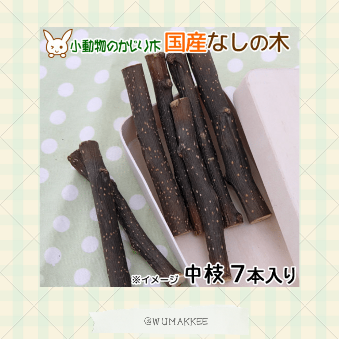日本產 Leaf Corp Usayama 天然梨樹木 (7枝裝)