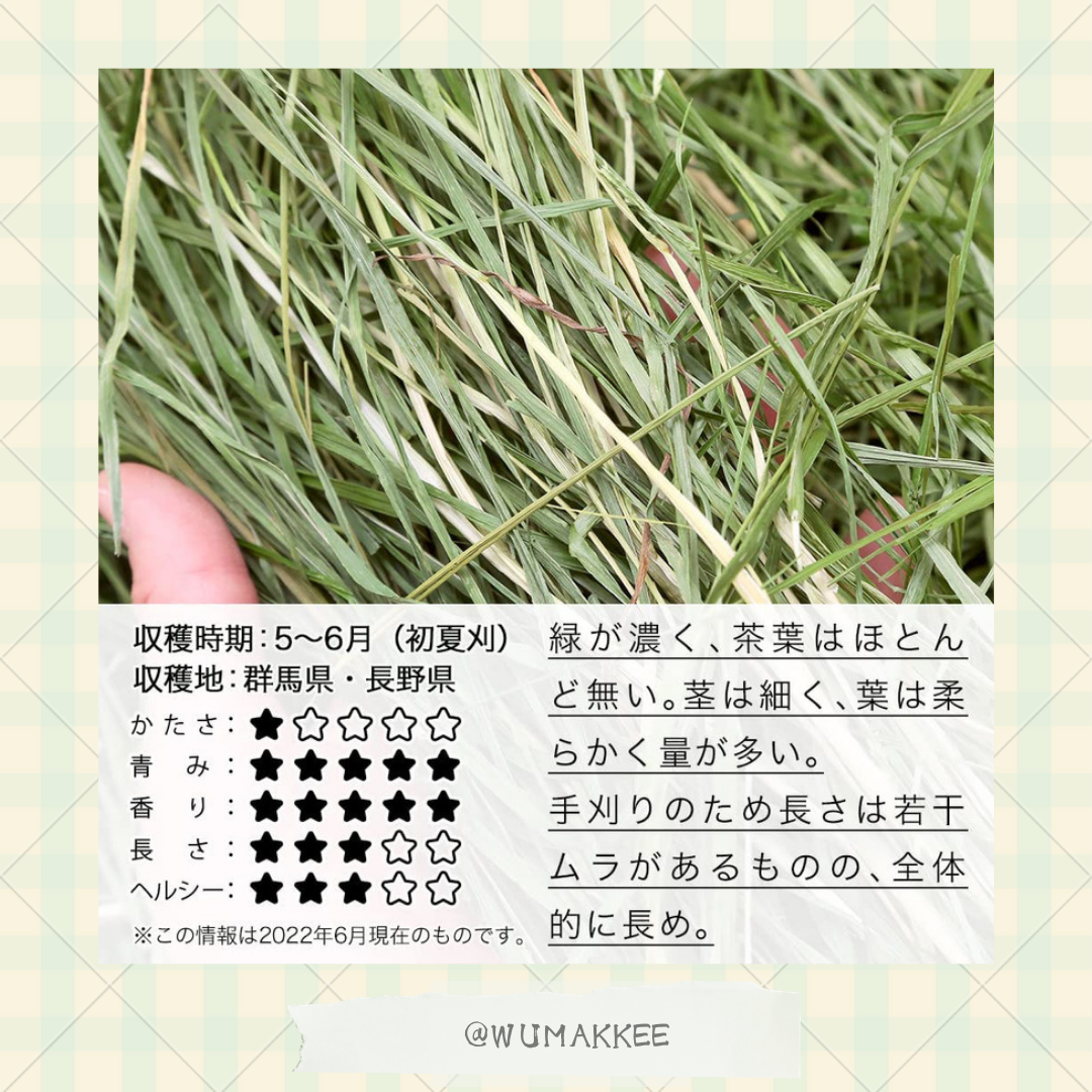 令和6年 日本產 Leaf Corp 提摩西草 Timothy Hay