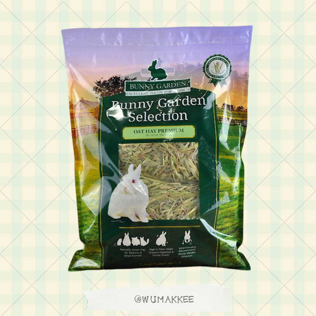 日本 Bunny Garden Super Premium Oat Hay 乾燕麥草 600g