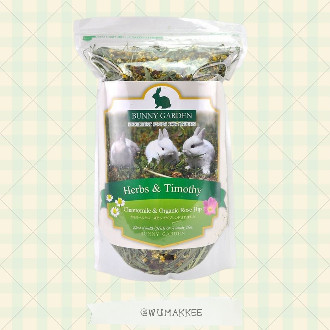 日本 Bunny Garden 香草牧草系列 - 洋甘菊 & 玫瑰果 200g