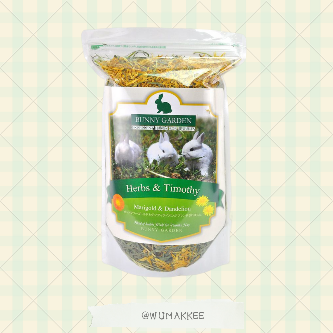 日本 Bunny Garden 香草牧草系列 - 蒲公英 & 金盞花 200g