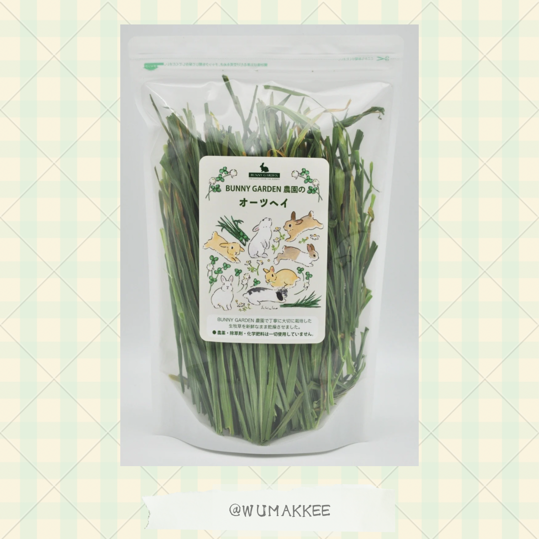 🆕[2025春刈]日本產 Bunny Garden 農園牧草系列  燕麥草 40g / 100g