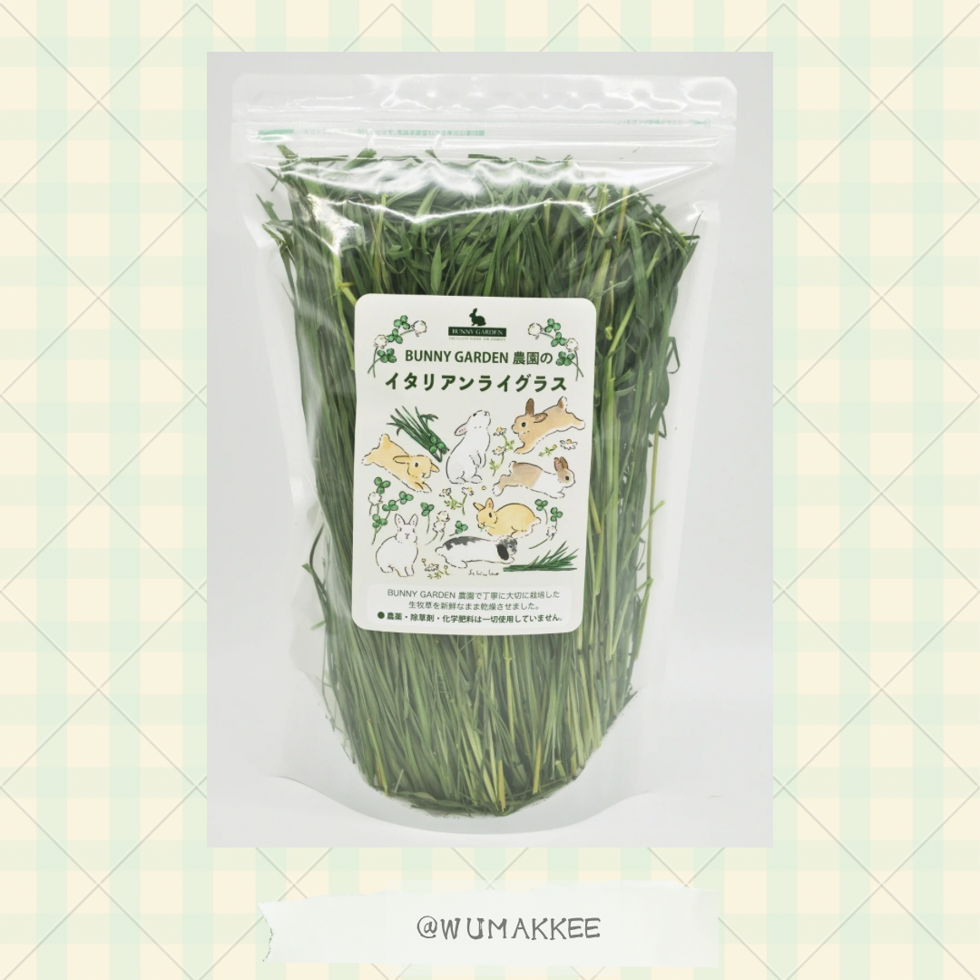 🆕[2025春刈]日本產 Bunny Garden 農園牧草系列  意大利黑麥草 40g / 100g